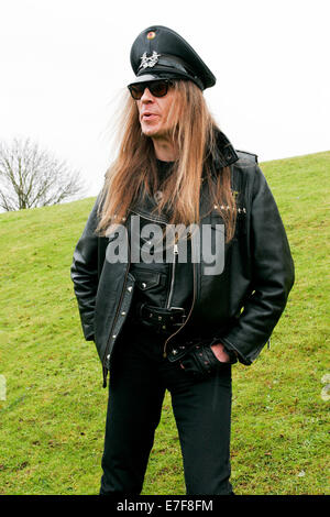 Julian David Cope ist eine englische Rock-Musiker, Autor. Stockfoto