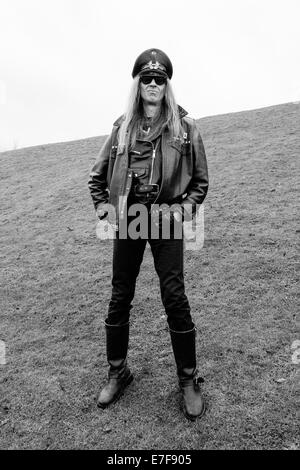 Julian David Cope ist eine englische Rock-Musiker, Autor. Stockfoto