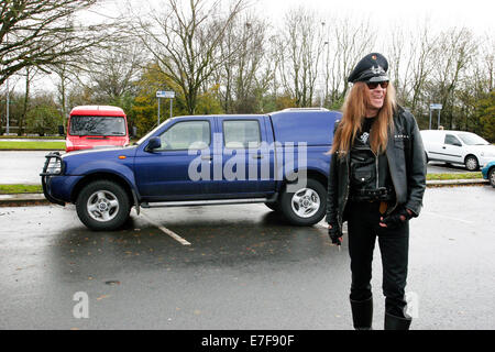 Julian David Cope ist eine englische Rock-Musiker, Autor. Stockfoto