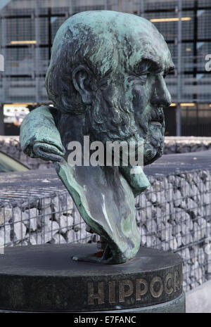 Ἱπποκράτης ὁ Κῷος Hippokrates of Co.. Hippokrates von Kos.460 – 370. Griechischer Arzt. Hippokratischer Eid. Stockfoto