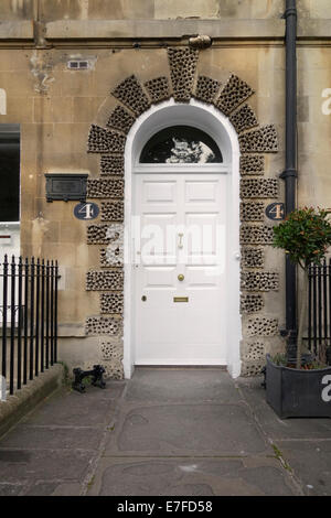 Jane Austen's Home, Bath, Somerset, England, UK Stockfoto