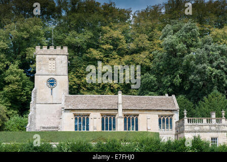 Str. Peters Kirche, Dyrham Park, England Stockfoto