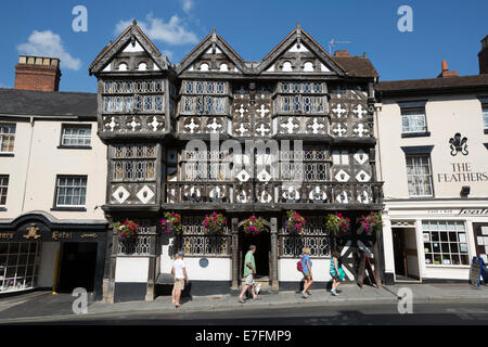 Federn, Stierkampfarena, Ludlow, Shropshire, England, Vereinigtes Königreich, Europa Stockfoto