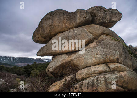 La Pedriza Naturgebiet, Provinz Madrid, Spanien Stockfoto