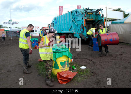 Glastonbury 2011 Stockfoto