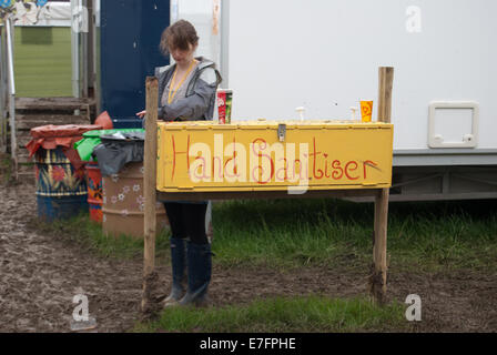 Glastonbury 2011 Stockfoto