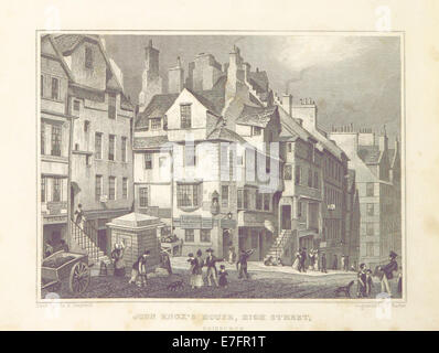 MA(1829) p.106 - John Knox Haus, High Street, Edinburgh - Thomas Hosmer Shepherd Stockfoto