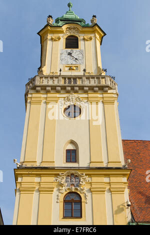 Das alte Rathaus Bratislava Slowakei Stockfoto