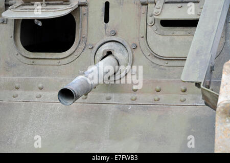 Replikat britischen Mk IV Panzer des 1. Weltkrieges für die Spielberg-Film "Haudegen" gebaut und nun im Tank Museum, Bovington. Stockfoto