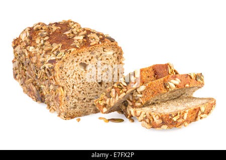 Brot mit Sonnenblumenkernen Stockfoto