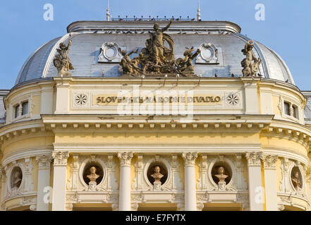 Slowakischen Nationaltheater, Bratislava, Slowakei Stockfoto