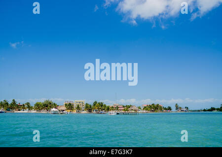 Caye Caulker Belize Karibik Stockfoto