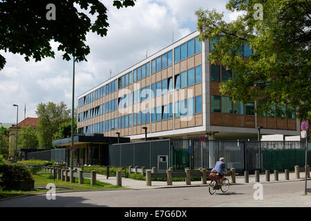 Generalkonsulat der Vereinigten Staaten, gebaut von Sep Ruf, München, Upper Bavaria, Bavaria, Germany Stockfoto