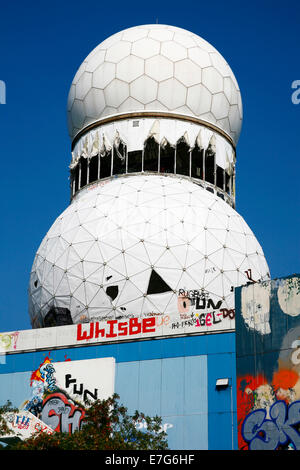Teufelsberg, ehemalige monitoring-System der US-Armee, verlassene Gebäude, Berlin, Deutschland Stockfoto