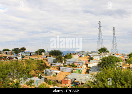 Hütte-Siedlung, Slums, Katutura, Windhoek, Namibia Stockfoto