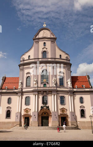 Die Neo-barocken Basilika St. Anna in der Pilgerstadt Altötting, Upper Bavaria, Bavaria, Germany Stockfoto