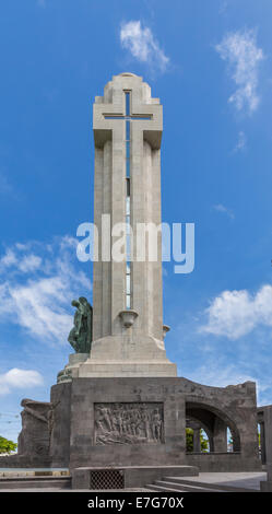 Denkmal "Monumento a Los Caídos", Plaza de España, Santa Cruz, Teneriffa, Kanarische Inseln, Spanien Stockfoto