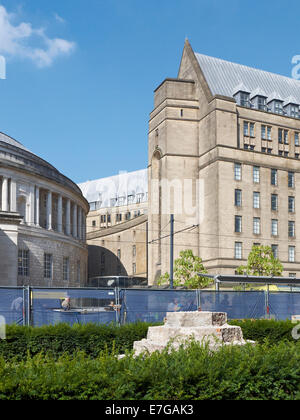 Kriegerdenkmal entfernt in St. Peters Platz Manchester UK Stockfoto