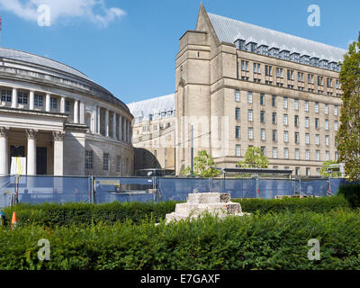 Kriegerdenkmal entfernt in St. Peters Platz Manchester UK Stockfoto