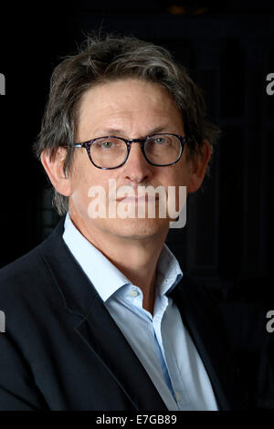 ALAN RUSBRIDGER am Oldie literarischen Mittagessen 09.03.13 Stockfoto