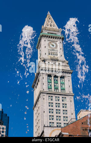 Ringe-Brunnen, Boston, Massachusetts - USA Stockfoto