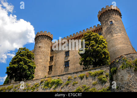 Bracciano, Lazio, Italien. Castello Orsini-Odelschalchi Stockfoto