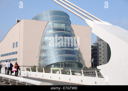 Samuel Beckett Bridge Dublin Irland Stockfoto