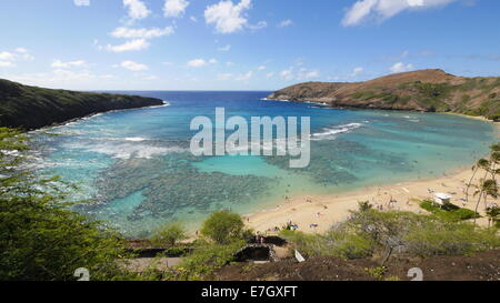 Hanauma Bay, Oahu, Hawaii Stockfoto