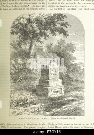 Bild entnommen Seite 403 von "Old und New London, usw." (11188405065) Stockfoto