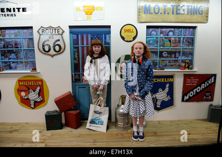 Goodwood Revival Festival der Geschwindigkeit 2014 Stockfoto