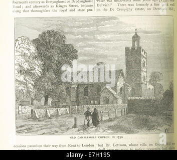 Bild entnommen Seite 878 von "Old und New London, usw." (11186491344) Stockfoto