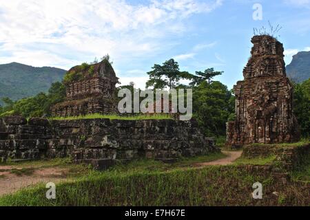 Mỹ Son UNESCO World Heritage Site, Vietnam Stockfoto