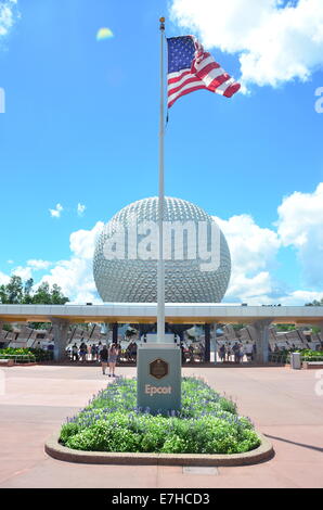 Epcot Center im Walt Disney World, Orlando, Florida, USA Stockfoto