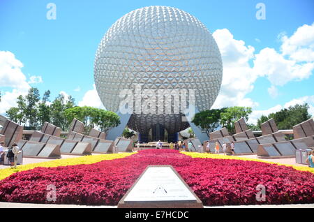 Epcot Center im Walt Disney World, Orlando, Florida, USA Stockfoto