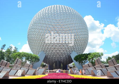 Epcot Center im Walt Disney World, Orlando, Florida, USA Stockfoto