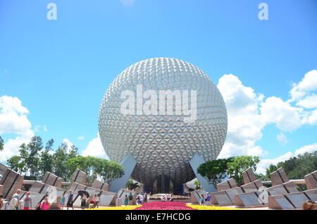 Epcot Center im Walt Disney World, Orlando, Florida, USA Stockfoto