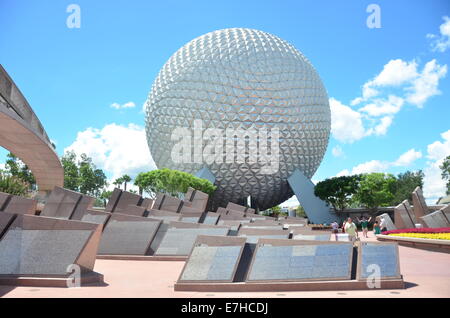 Epcot Center im Walt Disney World, Orlando, Florida, USA Stockfoto