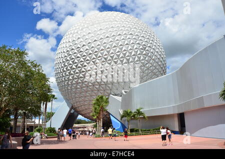 Epcot Center im Walt Disney World, Orlando, Florida, USA Stockfoto