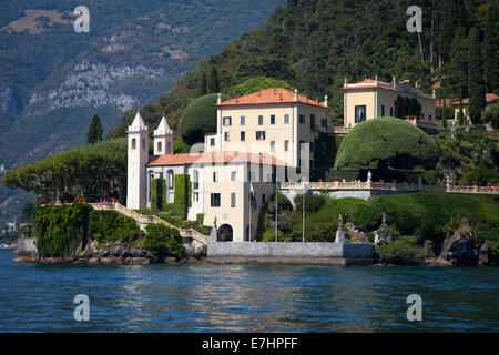 Die Villa Balbianello am Comer See, Italien Stockfoto