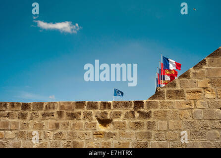 Chateau de Caen / Caen Schloss Stockfoto