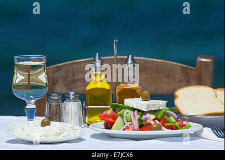 Griechenland, Europa, Cyclades, Insel, Insel, Inseln, griechische, außerhalb, Mittelmeer, Tag, niemand, Mykonos, Santorin, Santorini, C Stockfoto