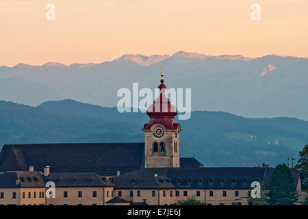 Österreich, Europa, Österreich, Salzburg, Nonn, Nonnberg, Kloster Nonnberg, Kirche, glauben, Religion, Kunst, Kultur, Stadt, Stadt, panora Stockfoto