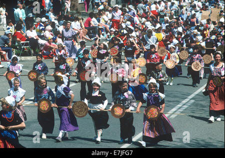 Parade, Tulpenfest Zeit, Holland, Michigan, USA Stockfoto