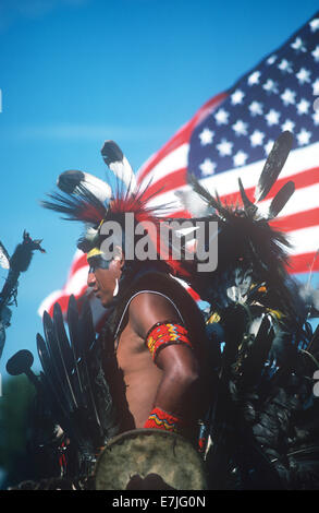 Indisch, Anishinabe Tage, Winnipeg, Manitoba, Kanada Stockfoto