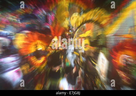 Sommer fest, Saba, Caribbean... Stockfoto