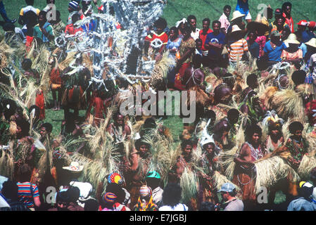 Mt. Hagen Highland Show, Goroka, Papua New Guinea Stockfoto