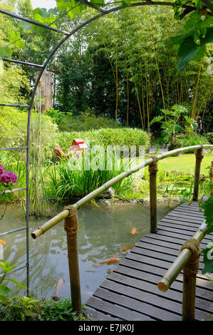 André Hellers Botanischen Garten von Gardone Rivera am Gardasee, Italien Stockfoto