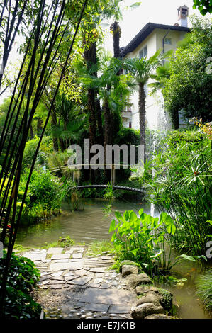 André Hellers Botanischen Garten von Gardone Rivera am Gardasee, Italien Stockfoto