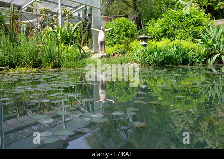 André Hellers Botanischen Garten von Gardone Rivera am Gardasee, Italien Stockfoto