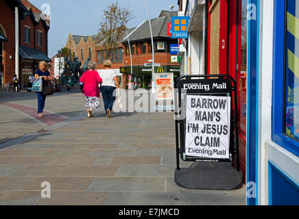 Dalton Road, Furness, Cumbria, England UK Stockfoto